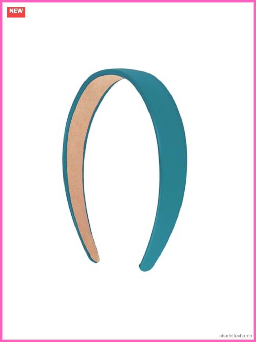 1 Inch Vegan Leather Headband Non-Slip No Teeth Everyday Cosplay
